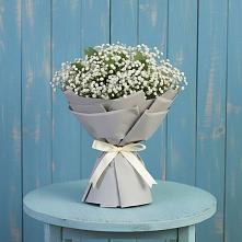Букет цветов из:  Гипсофила в Краснокаменске Красноярского края