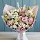 Букет цветов из: Альстромерии и Розы в Краснокаменске Красноярского края