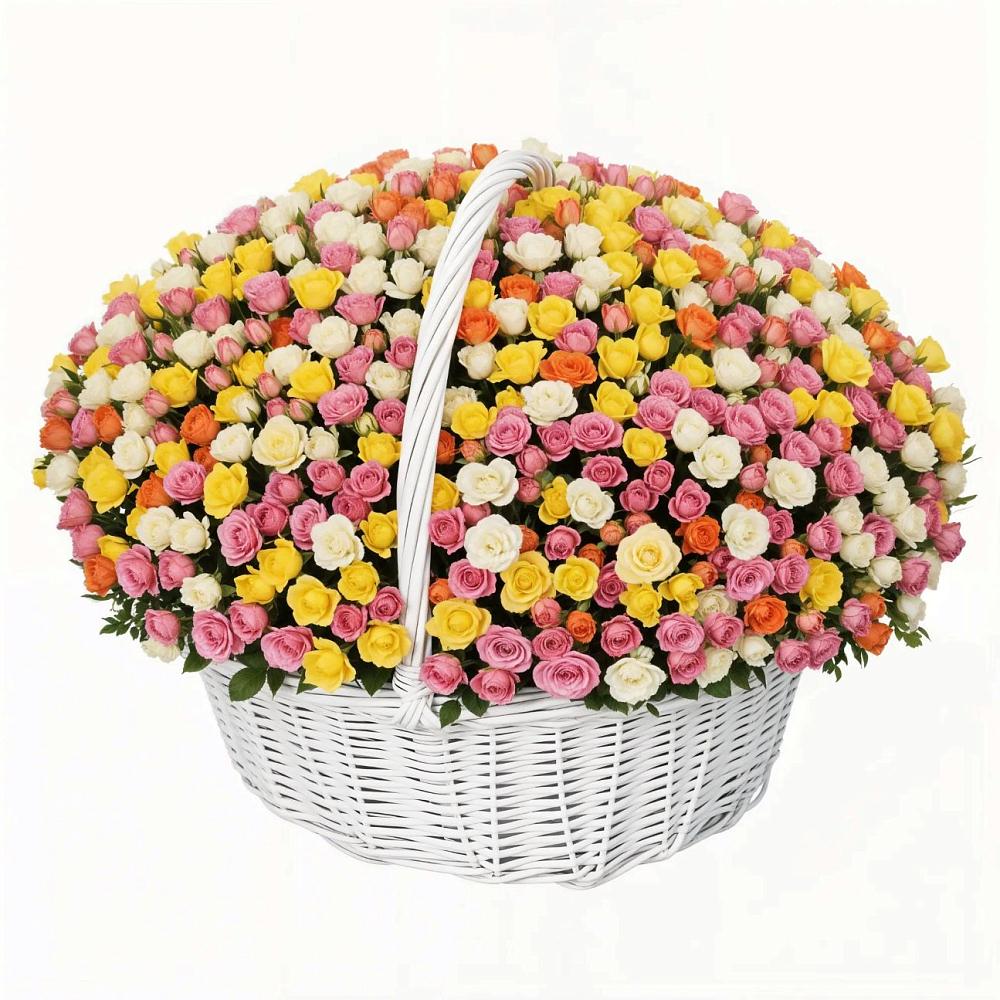 Премиум букет из: Розы в Краснокаменске Красноярского края