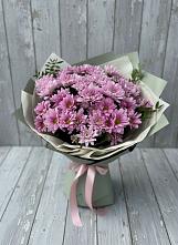 Букет цветов из:  Хризантемы в Краснокаменске Красноярского края