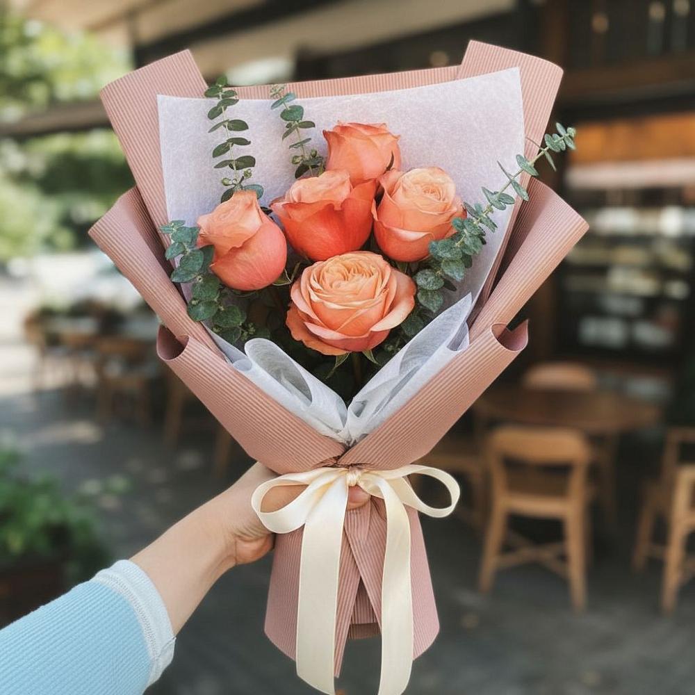 Букет цветов из: Розы в Краснокаменске Красноярского края