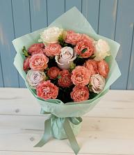 Букет цветов из:  Розы в Краснокаменске Красноярского края