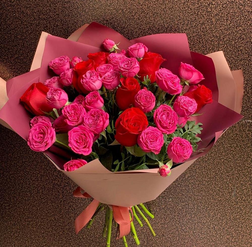 Букет В объятьях нежности в Краснокаменске Красноярского края