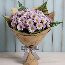 Букет цветов из:  Хризантемы в Краснокаменске Красноярского края