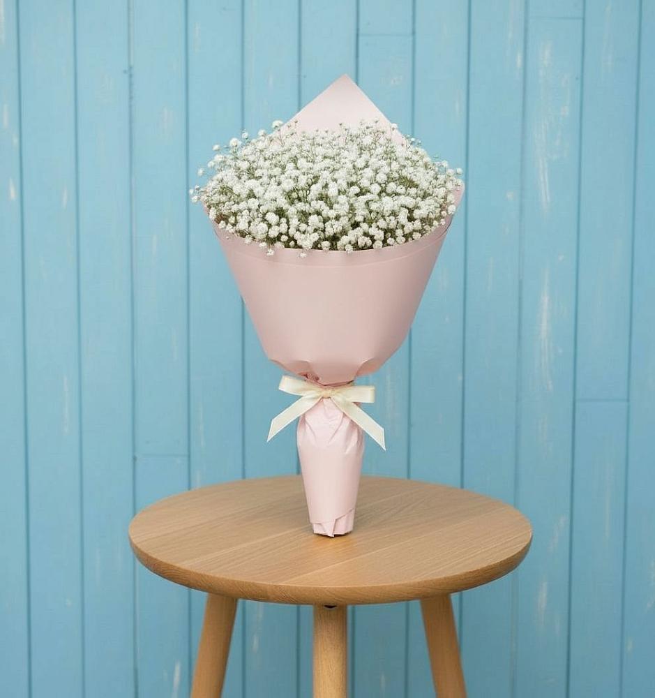 Букет цветов из: Гипсофила в Краснокаменске Красноярского края