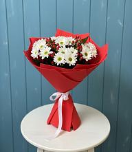 Букет цветов из:  Хризантемы в Краснокаменске Красноярского края