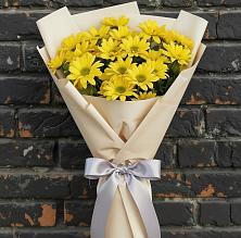 Букет цветов из:  Хризантемы в Краснокаменске Красноярского края