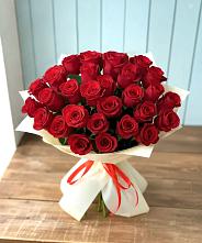 Букет 29 Красных роз #REPLACE_PRED# Краснокаменске Красноярского края
