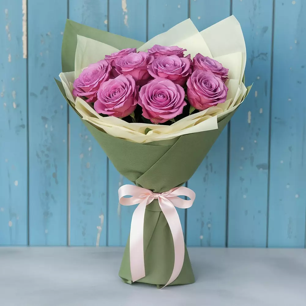 Букет Розы Фёрст Леди в Краснокаменске Красноярского края