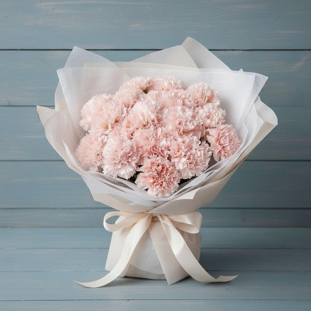 Букет цветов из: Гвоздики в Краснокаменске Красноярского края