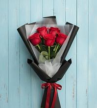 Букет цветов из:  Розы #REPLACE_PRED# Краснокаменске Красноярского края
