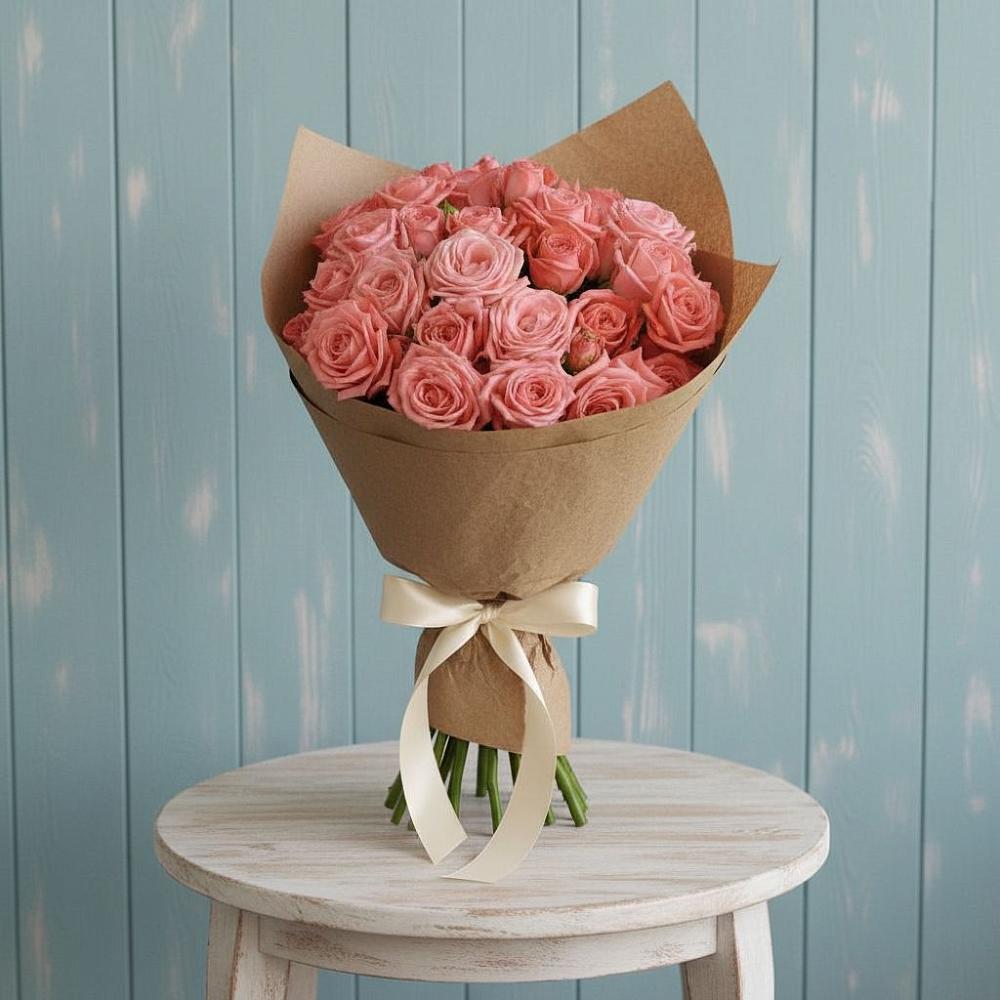 Букет цветов из: Розы в Краснокаменске Красноярского края