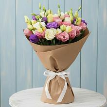 Букет цветов из:  Лизиантусы #REPLACE_PRED# Краснокаменске Красноярского края