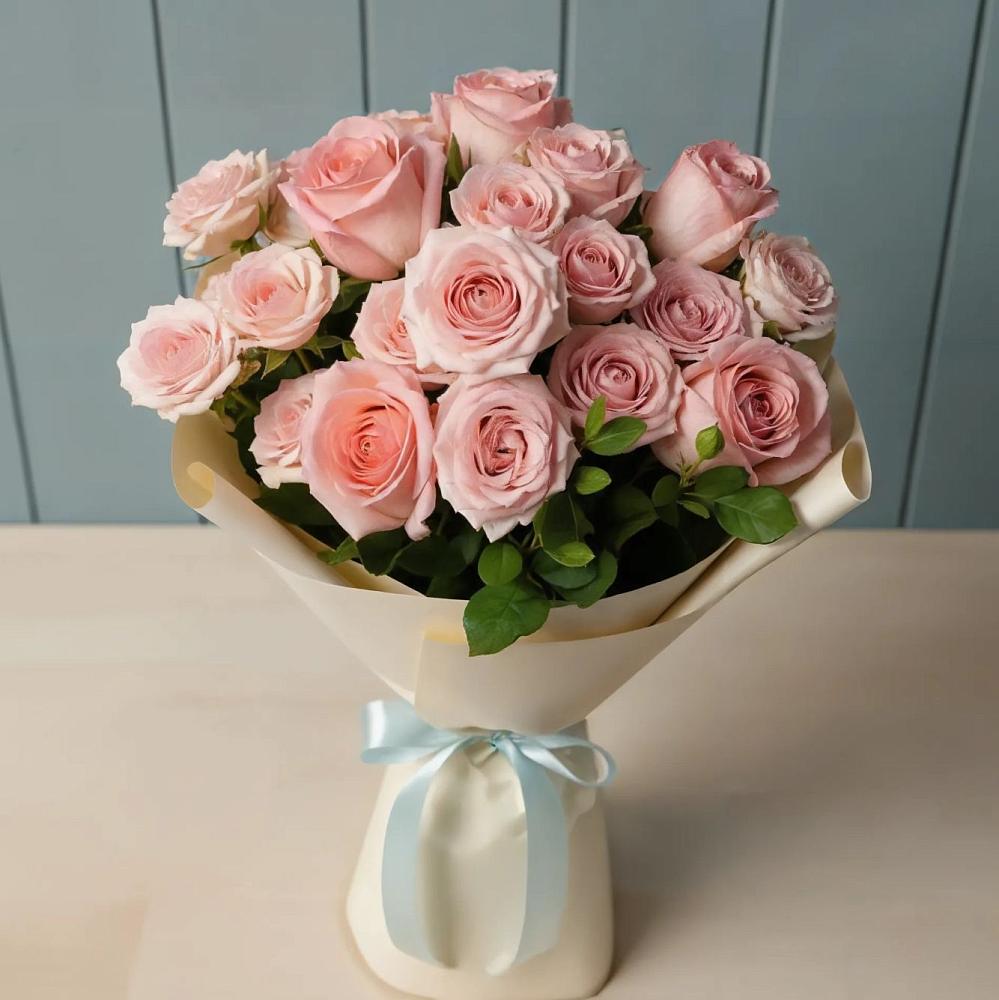 Букет Розовый шарм в Краснокаменске Красноярского края